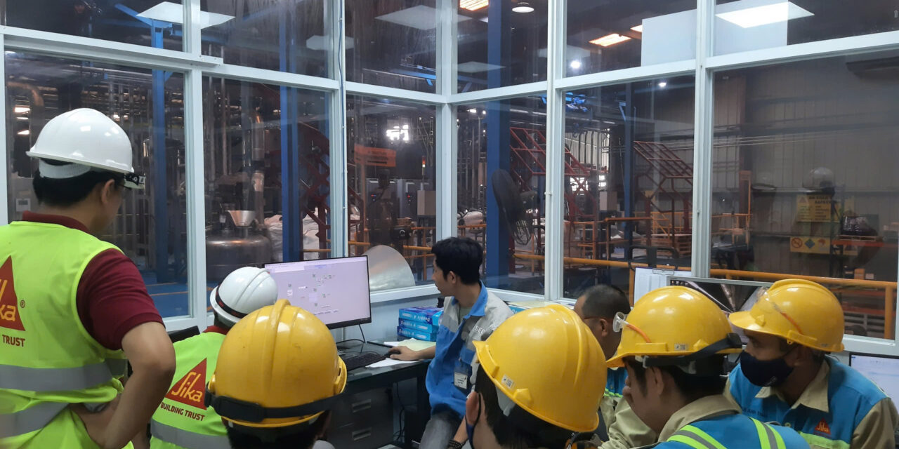 ESEC cung cấp giải pháp điều khiển hệ thống dây chuyền sản xuất phụ gia bê tông cho nhà máy SIKA Nhơn Trạch