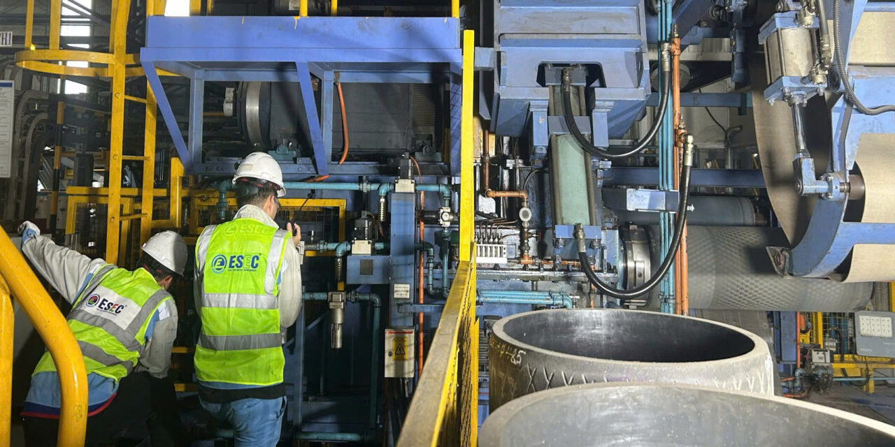 ESEC upgrades the entire VFD system of the steel galvanizing line for NS BlueScope Vietnam